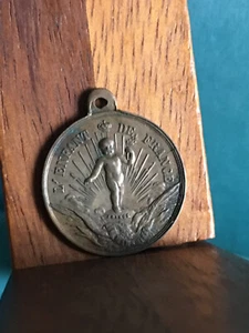 Médaille Ancienne Jeton de Naissance 16 Mars 1856 Napoléon Enfant de Frannce - Picture 1 of 2