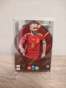 Card Iniesta España Limited Edition Panini Adrenalyn Russia 2018 - Imagen 1 de 1