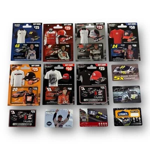 Lowe’s NASCAR Gift Card Lot - No Value - Picture 1 of 11
