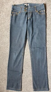 TEMT Ladies Straight leg darkwash denim jeans Size 10 - excellent condition - Picture 1 of 3