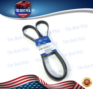 ⭐GENUINO⭐ Cinturón Serpentine Para Hyundai Elantra 2021-2022 Hyundai 252122JTA0 - Imagen 1 de 1