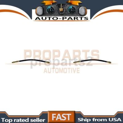 Kit delantero manguera de freno hidráulico primera parada 2 piezas para Dodge Charger 1972 6,6 L Foto 1 de 4