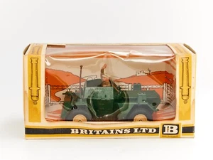 BRITAINS LTD No 9781 British Scout Car Diamant WWII Fahrzeug 1974 Near Mint #V10 - Bild 1 von 23