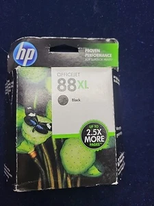 NEW Sealed HP 88XL Black Ink Cartridge C9396AN GENUINE OEM Office Jet Pro NIB - Picture 1 of 3