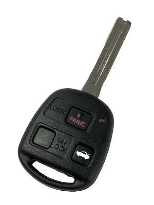 OEM ELECTRONIC 3 BUTTON REMOTE HEAD KEY FOB FOR 1997-2000 LEXUS SC300 SC400 - Image 1 of 4