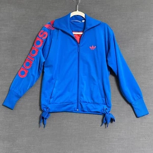 Adidas Jacket 36 Blue Red Original SuperStar Track y2k Trefoil Three Stripe 2010 - Picture 1 of 17