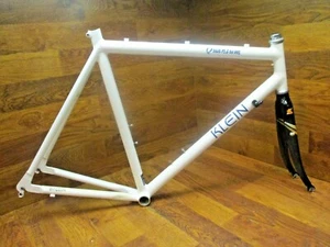 VINTAGE KLEIN QUANTUM ROAD BIKE FRAME SET 57 CM - Picture 1 of 12