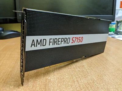 AMD FirePro S7150 8GB GDDR5 Server Graphics Card w/ MxGPU support - Image 1 of 4