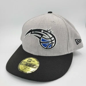 Orlando Magic Hat New Era 59Fifty Fitted 7-3/4 Low Crown Cap Black Gray Classic - Picture 1 of 6