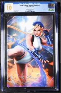 STREET FIGHTER MASTERS CAMMY #1 - ARIEL DIAZ VIRGIN +COA LTD 500 CGC 10 GEMME/IN PERFETTE CONDIZIONI - Foto 1 di 2