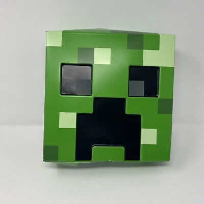 Minecraft Creeper Halloween Mask All Age Halloween Play Dress Up Disguise Mojang - Image 1 of 4