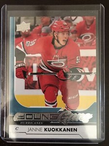 2017-18 Upper Deck JANNE KUOKKANEN Young Guns RC #213