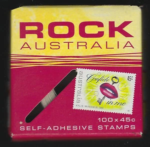 Australia 2001 Rock n Roll Series 2 box complete roll of 100 self adhesive - Picture 1 of 2