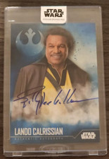 2020 Star Wars Stellar Blue Card Auto Lando Calrissian Billy Dee Williams  15/25