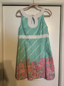Lilly Pulitzer Candice Shift Dress Size 8 NEW Old Stock - Picture 1 of 4