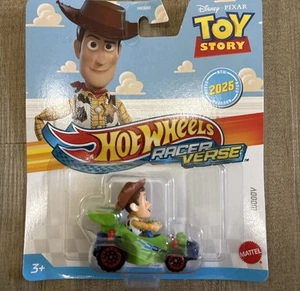 2025 Hot Wheels Racer Verse Toy Story " WOODY " NEW IN HANDS - Picture 1 of 3