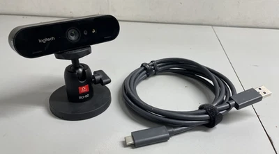Logitech/Logi BRIO Ultra High Definition HD Pro 4K Webcam Web Camera w/ Magnetic - Image 1 of 4