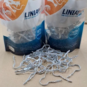 200 x Cable Clips White Round Metal Ideal for 2.5mm SWA Armoured Cable Fireproof - Picture 1 of 13
