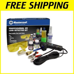 High-Intensity UV Leak Detector Kit with Universal Dyes & Accessories Included - Picture 1 of 8