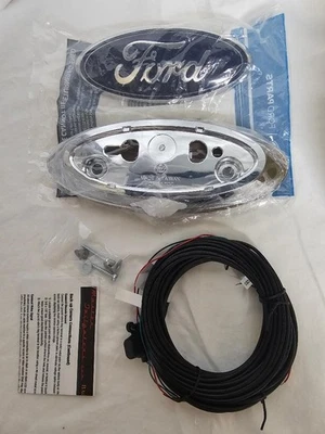 For 09-12 Ford Flex  Chrome Emblem Logo Backup Camera - Image 1 of 2