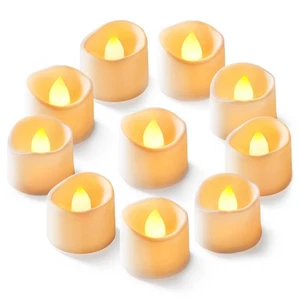 Homemory 12er Pack flammenlose LED Teelichter Kerzen batteriebetrieben, 200+ Stunden... - Bild 1 von 9