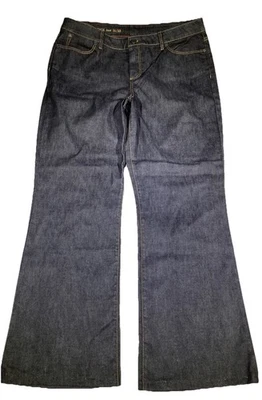 Talbots Jeans Women’s Size 16 (36X28) Black Denim Stretch Heritage Boot Cut - Image 1 of 4