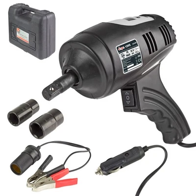 12V Schlagschrauber Schrauber KFZ Werkstatt Werkzeug 340 Nm 70 Watt LED Anzeige - Bild 1 von 4