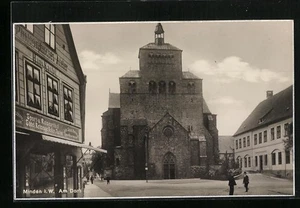 AK Minden i. W., Blick zum Dom, Photographisches Atelier von Hans Kastel  - Picture 1 of 2