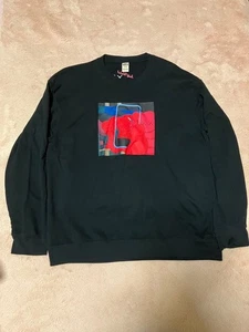 Uniqlo KAWS+Warhol Sweatshirt XL Cartoon Art Collab Men's Gray Used - Picture 1 of 5