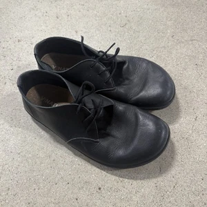 VivoBarefoot Ra Oxford Mens Size 43 Black Leather Shoes Lace Up Us 9.5-10 - Picture 1 of 11