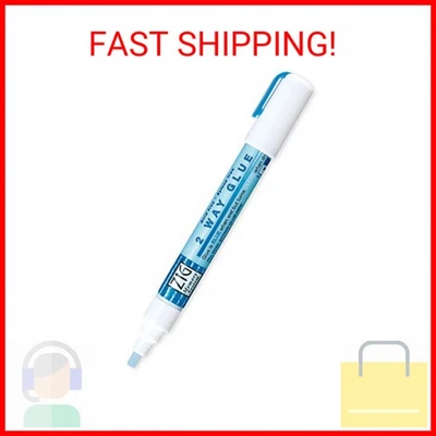 Pluma de pegamento bidireccional ZIG Kuretake - punta de cincel de 4 mm, 4 mm Foto 1 de 2