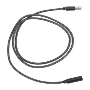 Carte Son USB USB Vers Jack 3.5mm Adaptateur Son Externe Carte Son Stéréo E - Afbeelding 1 van 12