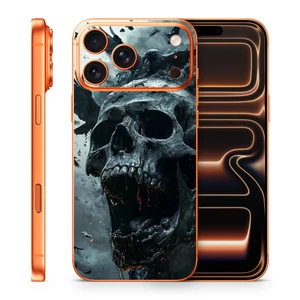 Recubrimiento de vinilo envolvente calavera oscura compatible con iPhone - Imagen 1 de 3