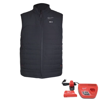 Milwaukee M12 Heated Vest Kit (Black) - Size Small - Image 1 of 4