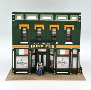 DPM HO Scale 2-Story Custom Painted "Callahan's" Irish Pub/Bar Fully Assembled. - Picture 1 of 5