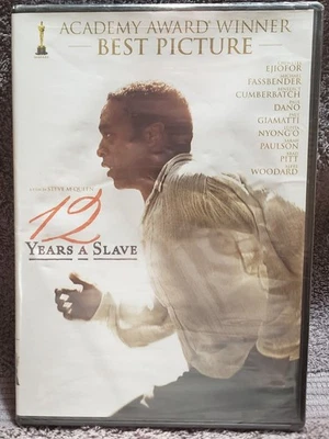 (1FREE) DVD 12 Years a Slave (WS, 2013) NEW Chiwetel Ejiofor - Image 1 of 2