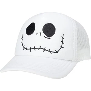Disney Nightmare Before Christmas Jack Skellington Mütze Cap weiß schwarz - Bild 1 von 2