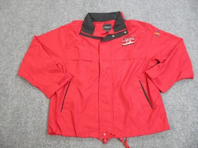 New Jersey Devils Jacket Mens Medium Red 2003 Stanley Cup Champions NHL Hockey - Image 1 of 4