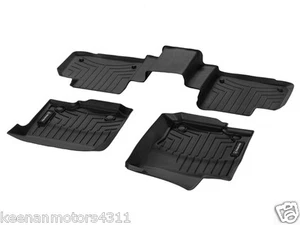 Genuine OEM Mercedes Benz M / GLE Class W166 Black All Weather Floor Liners  - Picture 1 of 2