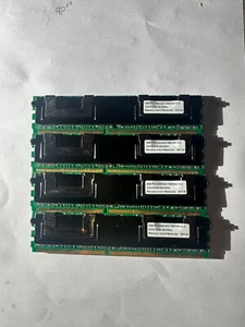 16GB Kit 4 x 4GB DDR2 667MHZ Fully Buffered Server Ram PC2-5300 CL5 - Picture 1 of 2