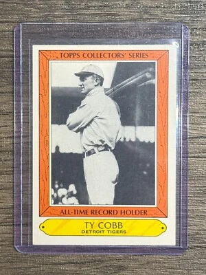 Topps Woolworth's All-Time Recorders 1985 - Ty Cobb #8 Tigers Foto 1 de 2