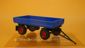 Busch 53000 IFA Anhänger HW 60 ND Blau / Schwarz 1:87 NEU Modellauto - Bild 1 von 2
