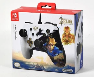 Controlador con cable Power A Nintendo Switch, Zelda: Breath of the Wild, embalaje original, nuevo - Imagen 1 de 5