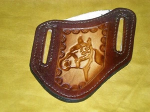 Leather knife holster - Picture 1 of 6