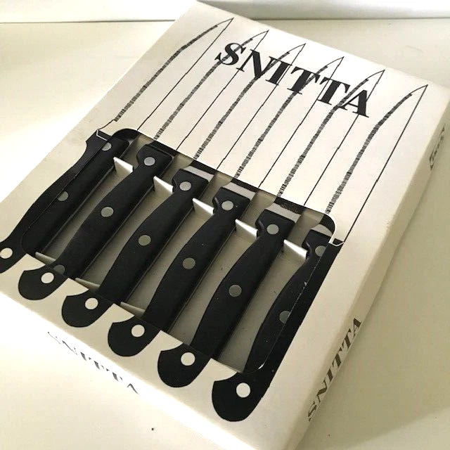 IKEA  servizio coltelli da bistecca in acciaio 6 pezzi - Immagine 1 di 2