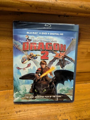How to Train Your Dragon 2 (Blu-ray/DVD, 2014)  NEW SEALED FAST SHIP - Image 1 of 2