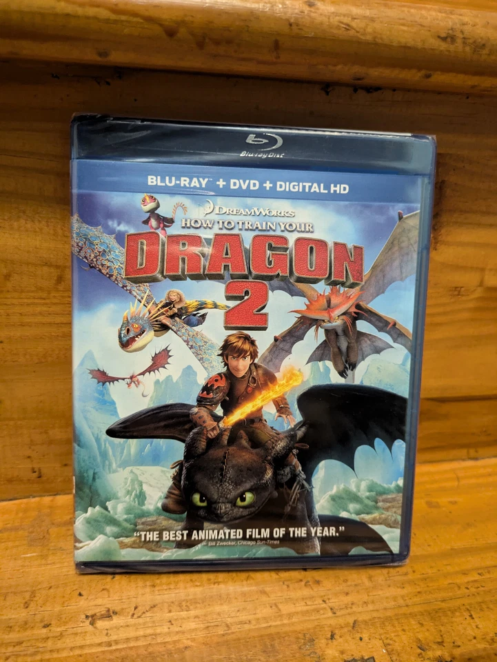 How to Train Your Dragon 2 (Blu-ray/DVD, 2014)  NEW SEALED FAST SHIP Foto 1 de 2