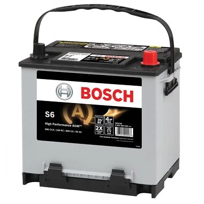 Vehicle Battery-AGM - Valve Regulated Battery Bosch S6523B - Image 1 of 2