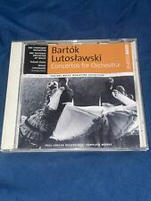 Bartok Lutoslawski "Concertos For Orchestra" BBC Music CD.