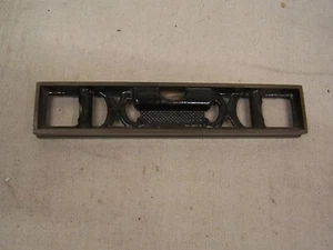 Antique cast iron level stanley 36g U.S.A. 3 vial 9" - Picture 1 of 4